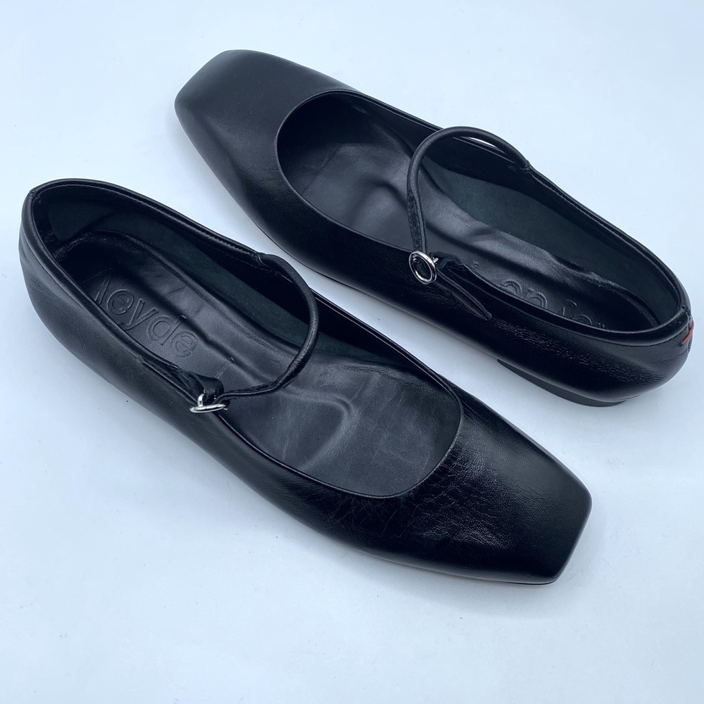 ⚡️SOLD⚡️Aeyde Uma Leather Mary Jane Ballerina Flats